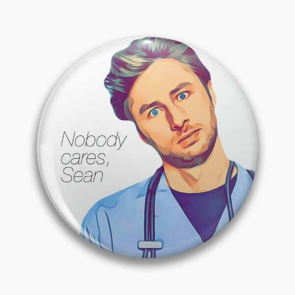 Item preview, Nobody Cares Sean, nobody cares - full JD style designed and sold by Cuttintees.