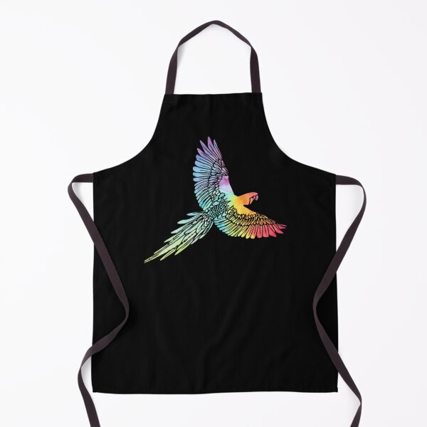 Item preview, Black flying macaw designed and sold by jbonnald.