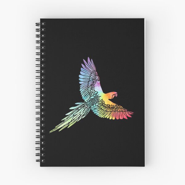 Item preview, Black flying macaw designed and sold by jbonnald.