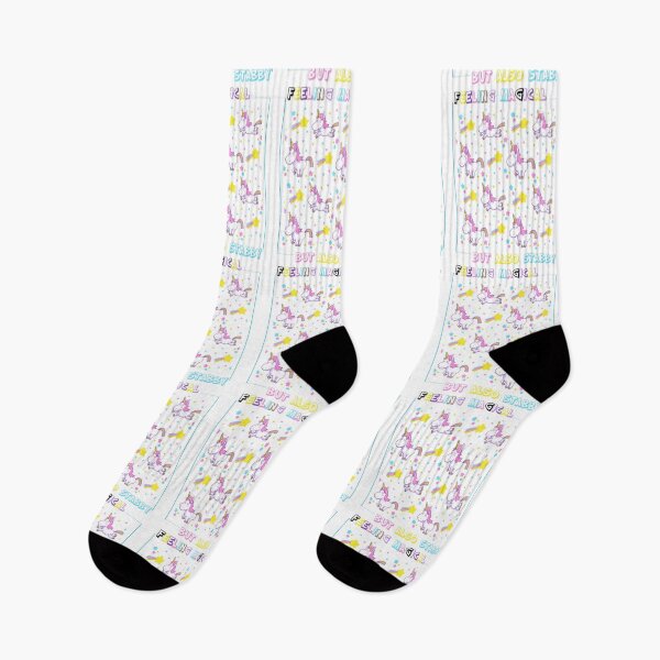 Item preview, Feeling Magical But Also Stabby, Funny Gift, Gift For Sister, Funny Unicorn Gift Idea, Cute Birthday Gift designed and sold by Mode Tees.