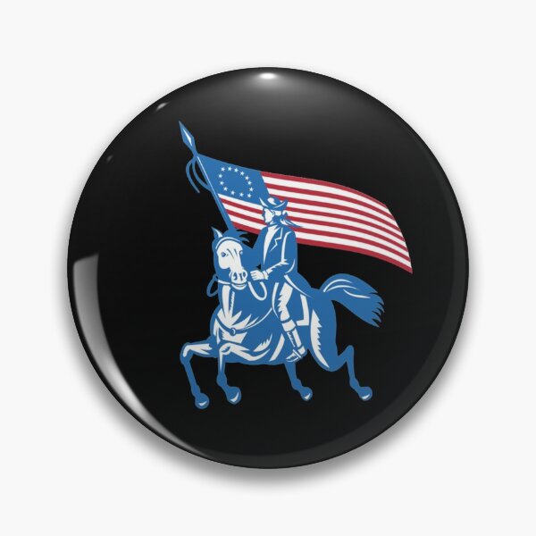 Item preview,  BETSY ROSS FLAG SOLDIER AND HORSE designed and sold by Damian Francis.