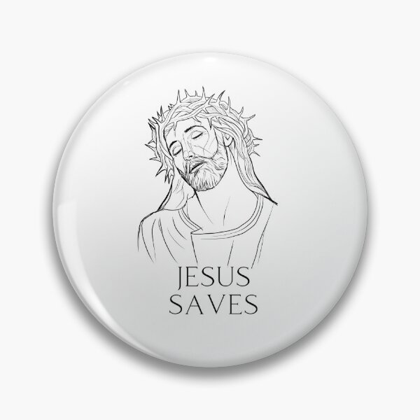 Item preview, Jesus saves, Christianity saving grace of Jesus Christ designed and sold by ds-4.
