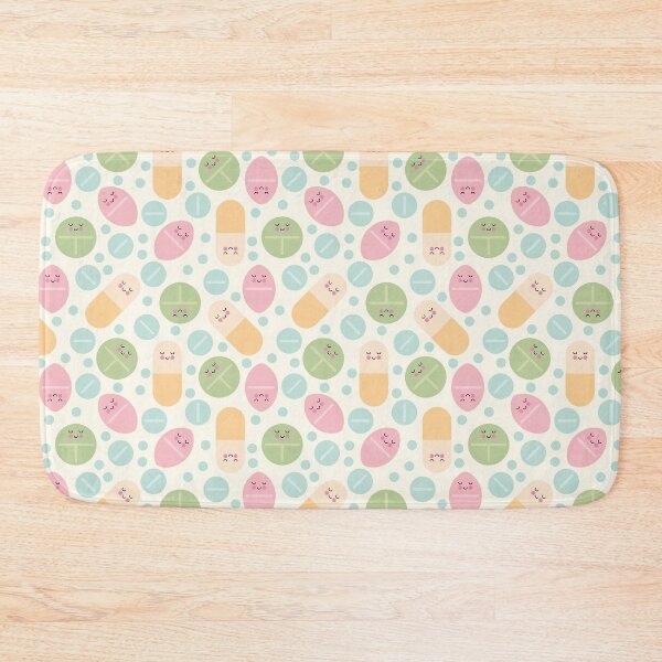 Item preview, Happy pills pattern designed and sold by Eenig.