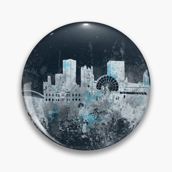 Item preview, manchester skyline designed and sold by BekimART2.