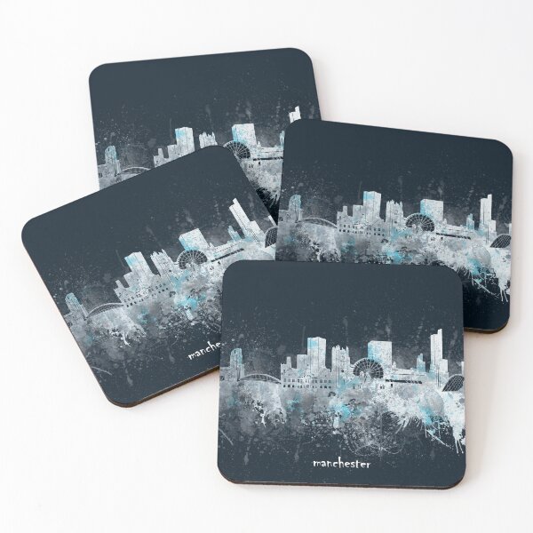 Item preview, manchester skyline designed and sold by BekimART2.