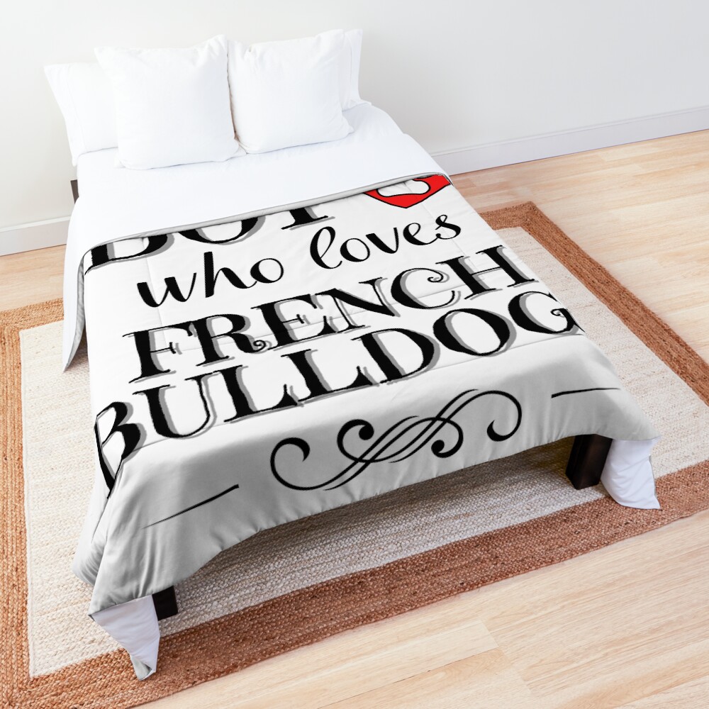 french bulldog comforter