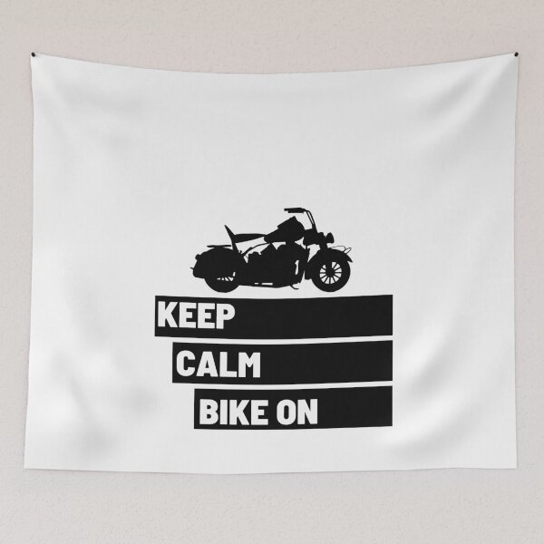 Item preview, Keep Calm Bike on Black 6 designed and sold by kyds.