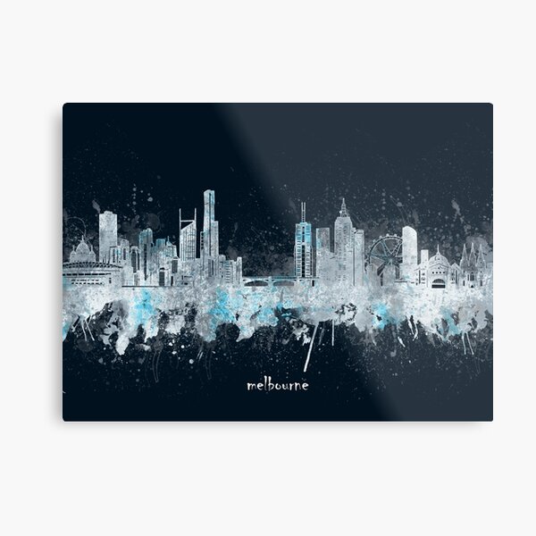 Item preview, melbourne skyline designed and sold by BekimART2.