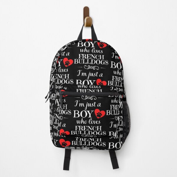 Item preview, Just a boy who loves FRENCH BULLDOGS quote Funny FRENCH BULLDOG saying designed and sold by OneTimeEngineer.