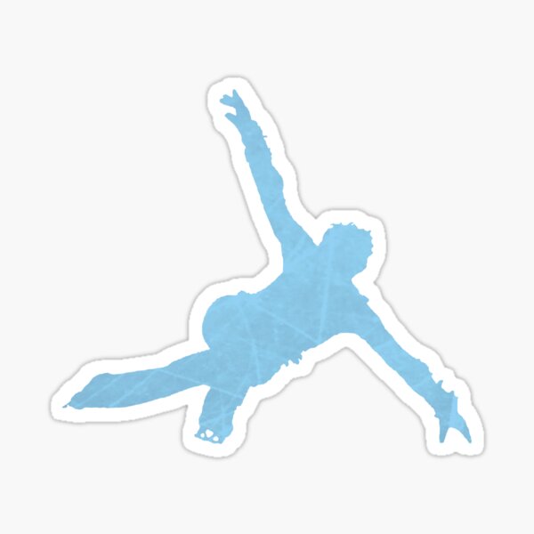 Item preview, Yuzuru Hanyu - Blue Ice Silhouette designed and sold by Hawkite.