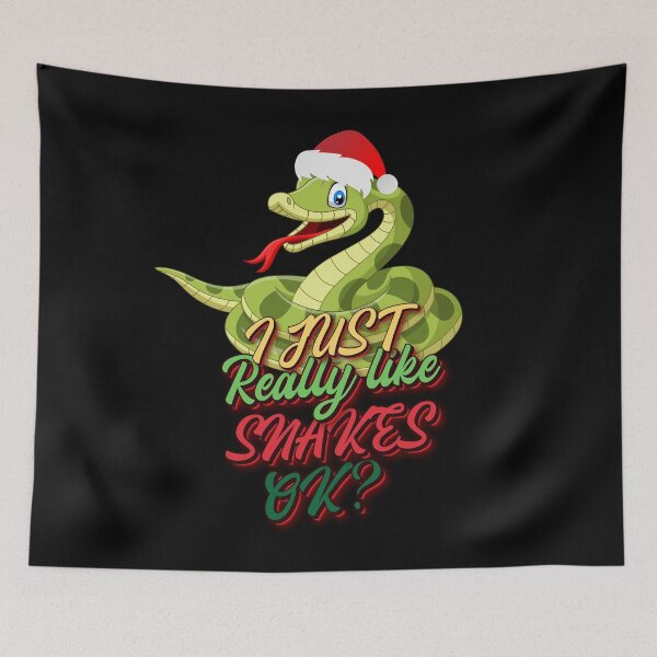 Item preview, I Just Really Like SNAKES OK - Christmas SNAKES Lovers Gift designed and sold by yeknow.