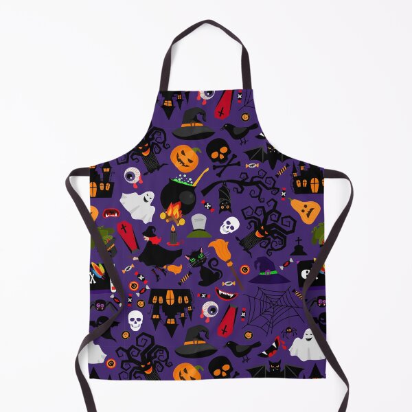 Item preview, Halloween pattern with purple background designed and sold by TheSimpleMan.