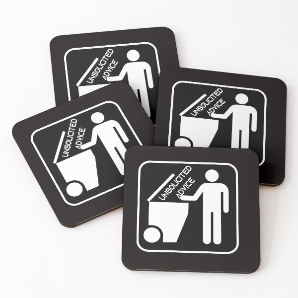 Item preview, Unsolicited advice designed and sold by Fliflat.