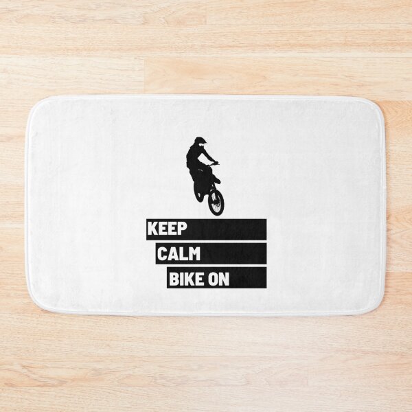 Item preview, Keep Calm Bike on Black 8 designed and sold by kyds.