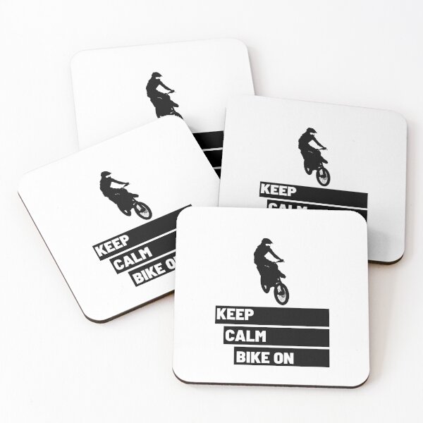 Item preview, Keep Calm Bike on Black 8 designed and sold by kyds.