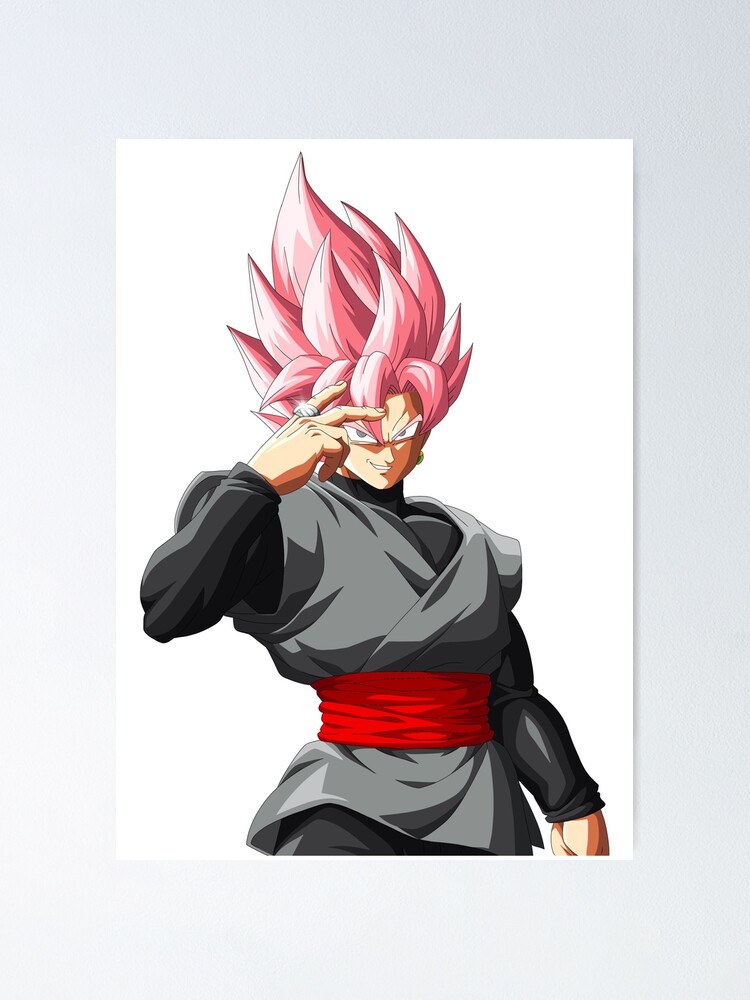 frelsen modtage skarp Goku Black" Poster for Sale by jixelpatterns | Redbubble