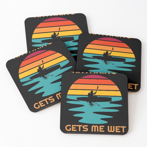 Item preview, Kayaking Gets Me Wet Kayak Boating Paddling Kayak Lovers designed and sold by enjoytheshirt.