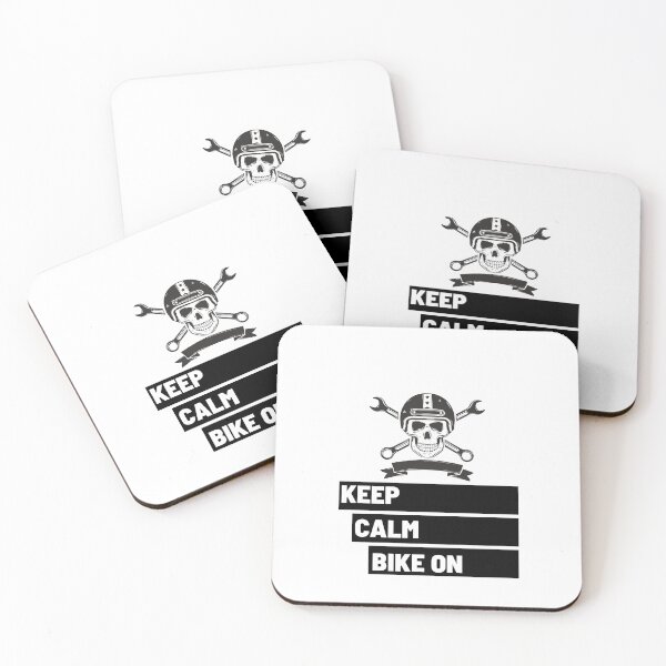 Item preview, Keep Calm Bike on Black 10 designed and sold by kyds.