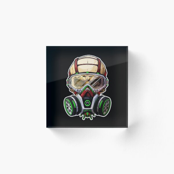 Item preview, Gas Mask Skull designed and sold by TheSimpleMan.