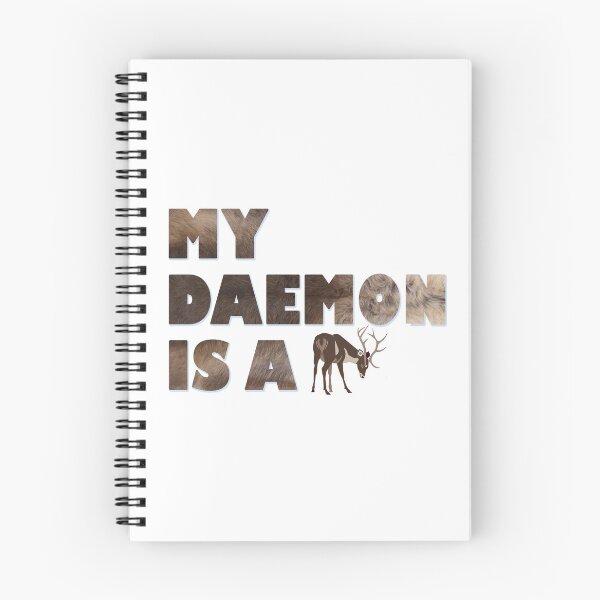 Item preview, MY DAEMON IS A REINDEER designed and sold by thebowtrucklesh.