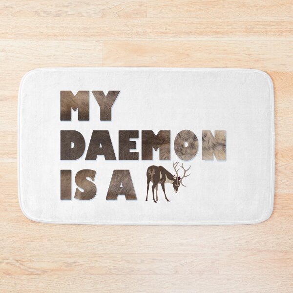 Item preview, MY DAEMON IS A REINDEER designed and sold by thebowtrucklesh.