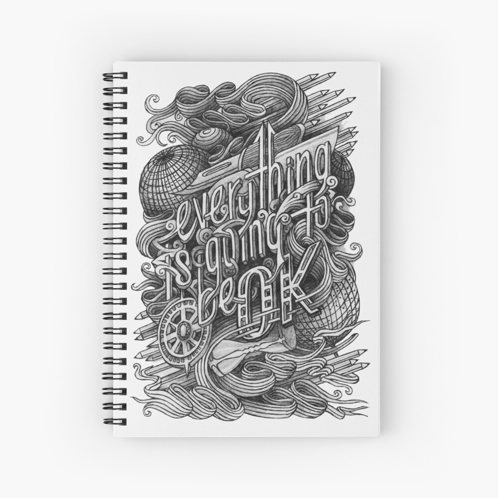 Item preview, Spiral Notebook designed and sold by EleanorLutz.