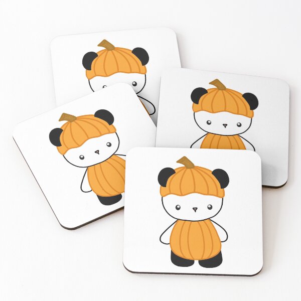 Item preview, Panda with a pumpkin costume designed and sold by KNTdraw.