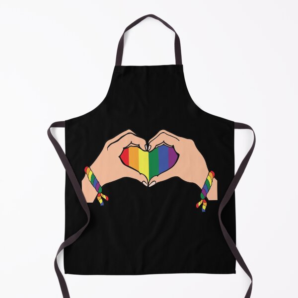 Item preview, LGBT rainbow color heart designed and sold by Phate86.
