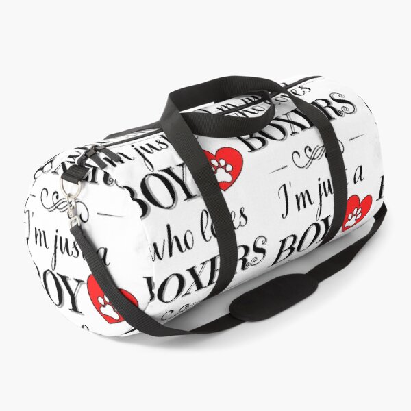 Item preview, Just a boy who loves BOXERS quote Funny BOXER saying designed and sold by OneTimeEngineer.