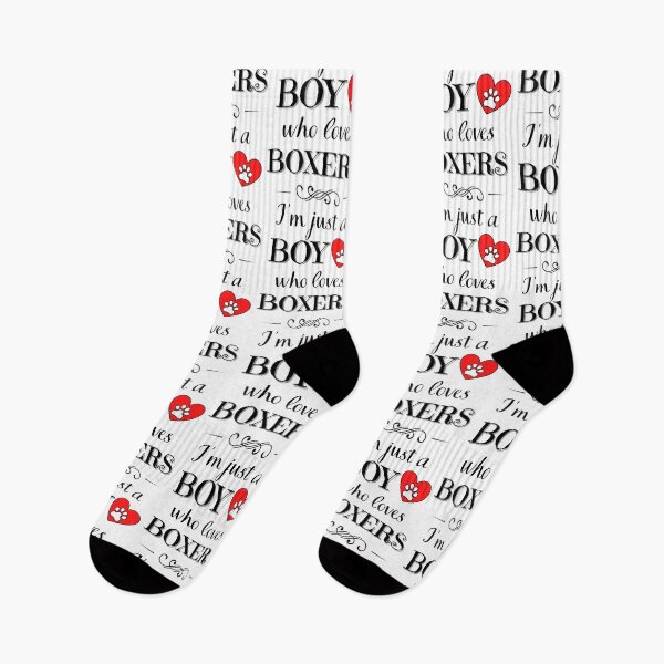 Item preview, Just a boy who loves BOXERS quote Funny BOXER saying designed and sold by OneTimeEngineer.