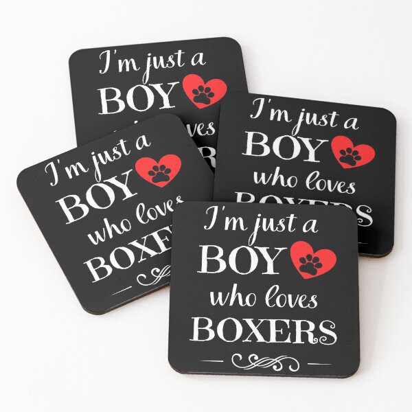 Item preview, Just a boy who loves BOXERS quote Funny BOXER saying designed and sold by OneTimeEngineer.