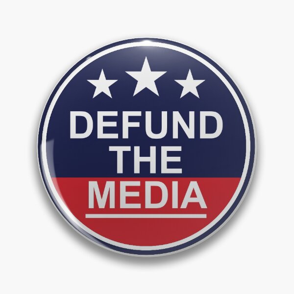 Artikelvorschau, Defund the Media-Bewegung entworfen und verkauft von johnmgr21.