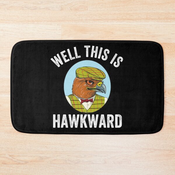 Item preview, Funny Animal Puns - Well This is Hawkward designed and sold by Murraysworkout.