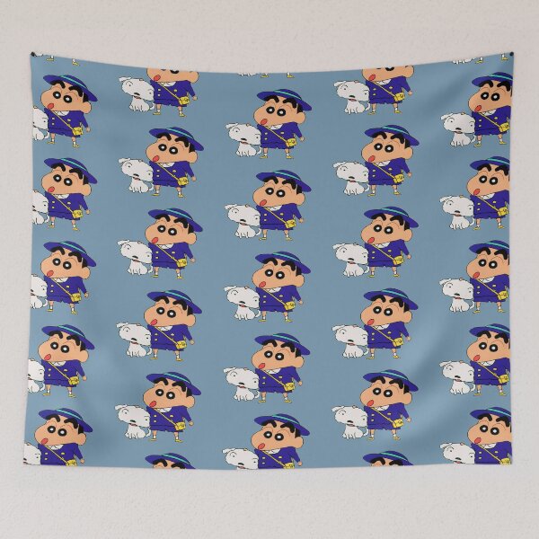 Item preview, Shinchan school uniform and shiro  designed and sold by Sellystickers.