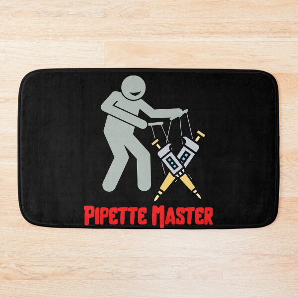 Item preview, PIPETTE MASTER FUNNY pipettes  Microbiology MEDICAL LABORATORY SCIENTIST designed and sold by Hippiesole.