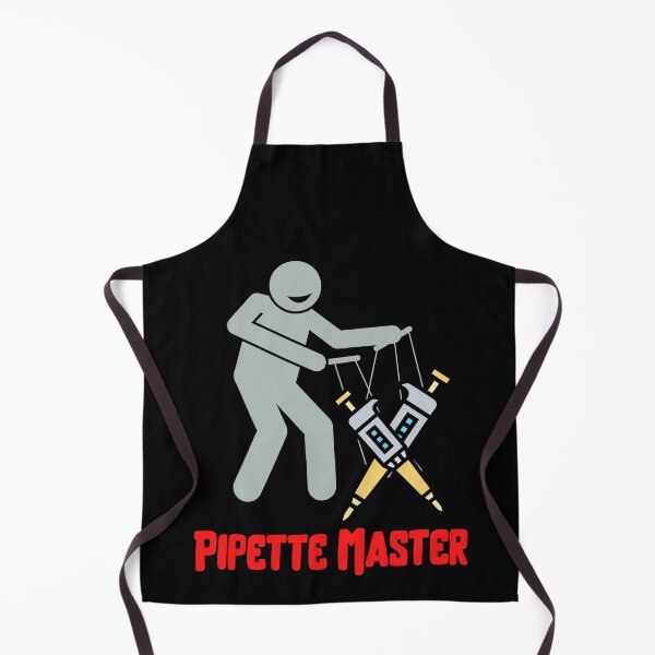 Item preview, PIPETTE MASTER FUNNY pipettes Microbiology MEDICAL LABORATORY SCIENTIST designed and sold by Hippiesole.