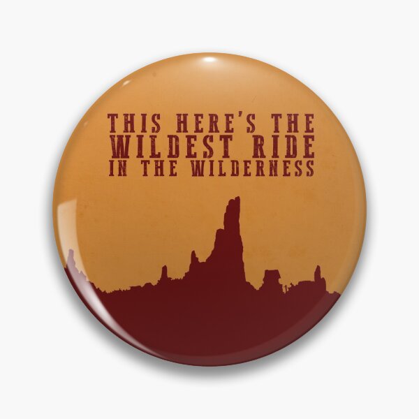 Item preview, Big Thunder Mountain Short Quote Round designed and sold by magicaldlp.