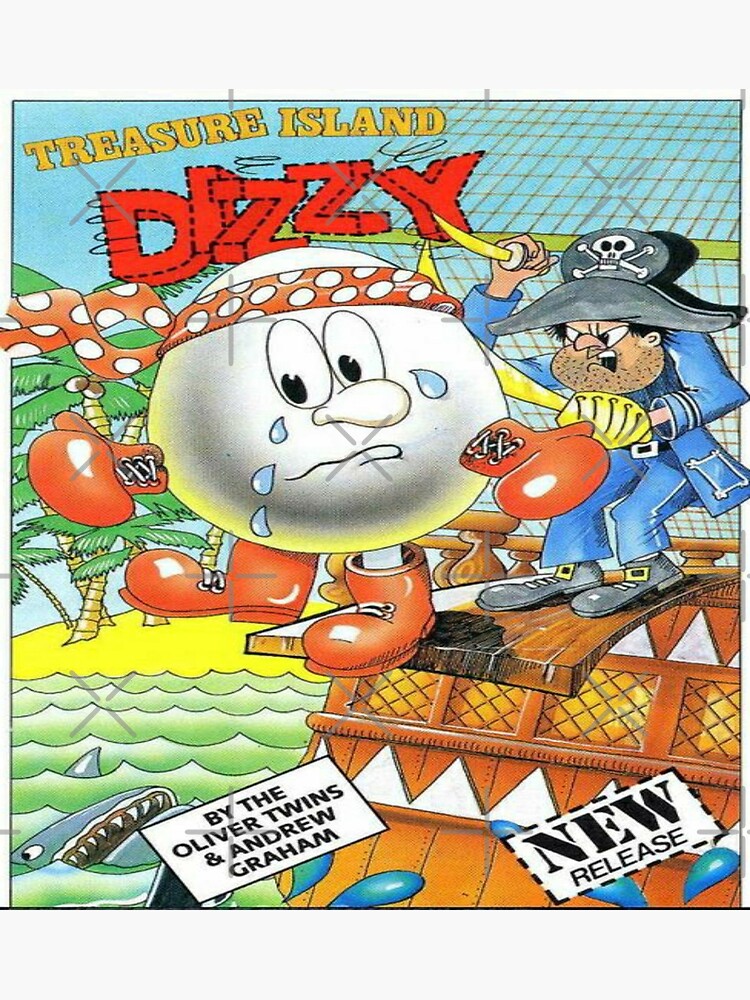 ZX Spectrum Treasure Island Dizzy | Poster