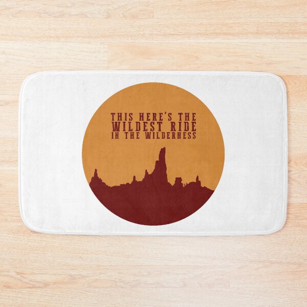 Item preview, Big Thunder Mountain Short Quote Round designed and sold by magicaldlp.