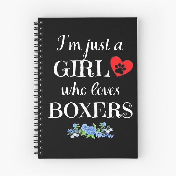 Item preview, Just a girl who loves BOXERS quote Funny BOXER saying designed and sold by OneTimeEngineer.