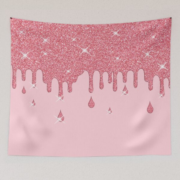 Item preview, Dripping Pink Glitter Effect & Sparkles designed and sold by idovedesign.