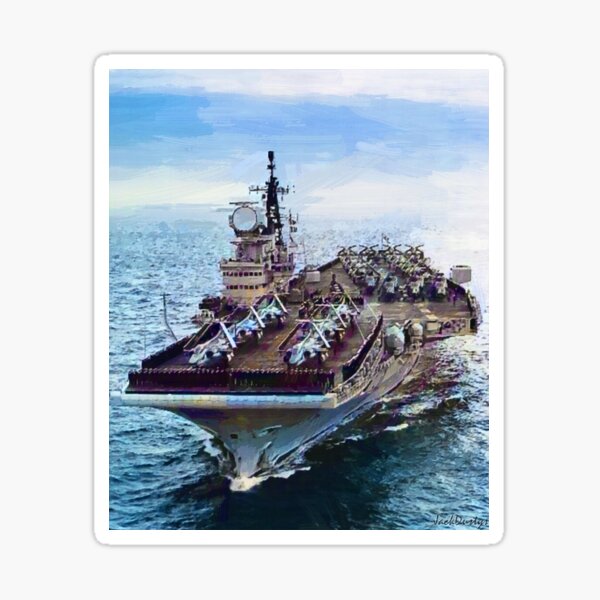 HMS Victorious oil1 Sticker