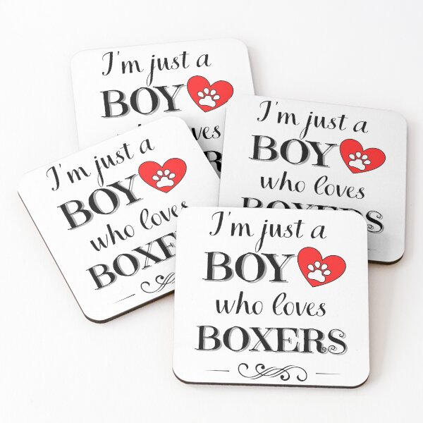 Item preview, Just a boy who loves BOXERS quote Funny BOXER saying designed and sold by OneTimeEngineer.