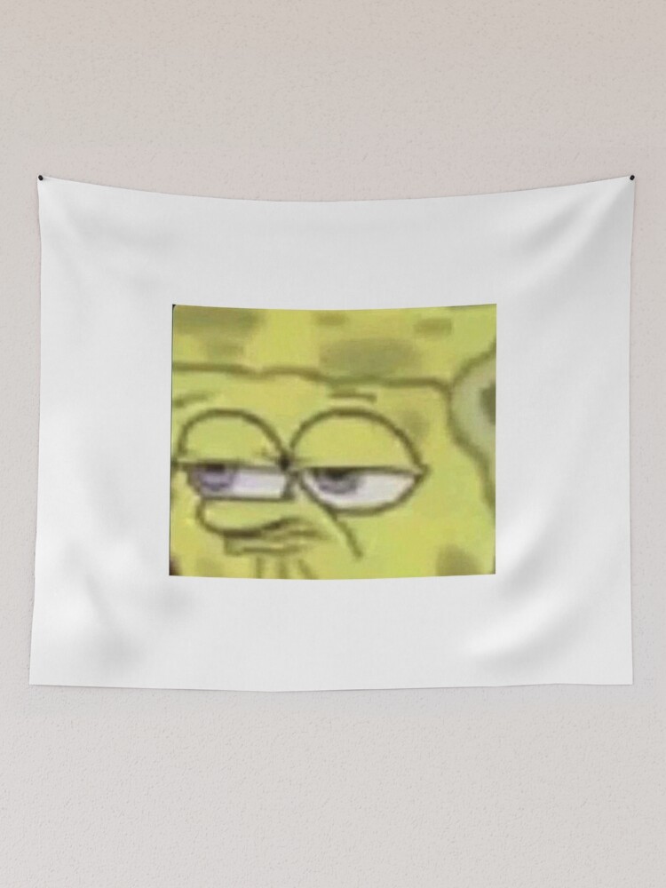 Spongebob meme face Art Print for Sale by L1sercool
