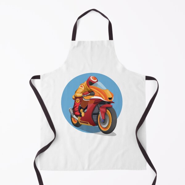 Item preview, Motorsport championship rider concept in cartoon illustration designed and sold by aryoyo.
