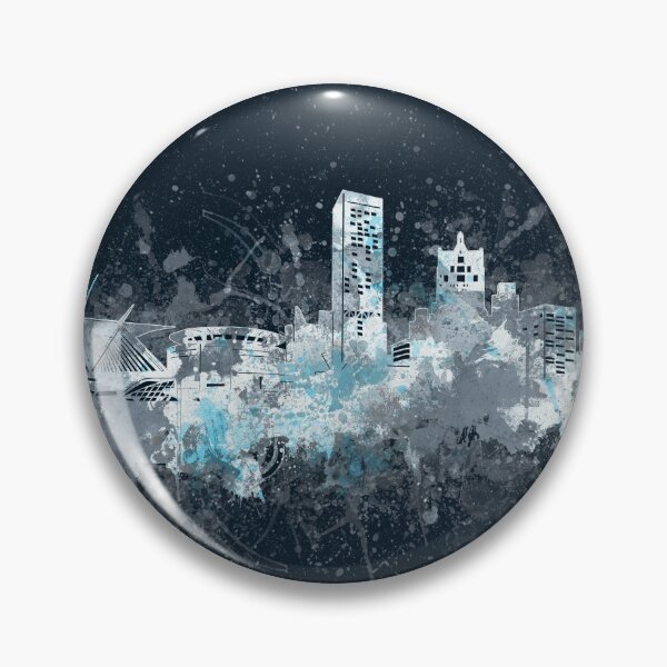 Item preview, milwaukee skyline designed and sold by BekimART2.