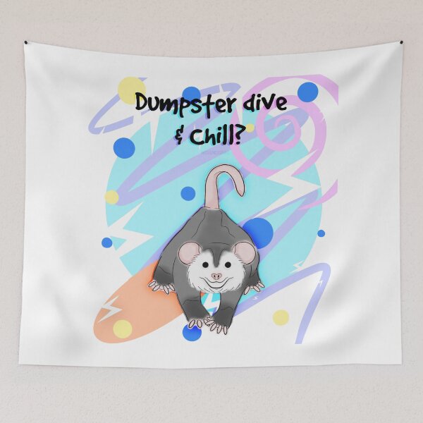 Item preview, Dumpster dive & chill? designed and sold by FoliumDesigns.