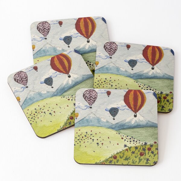 Item preview, Hot Air Balloon Hills designed and sold by Beth Rose.