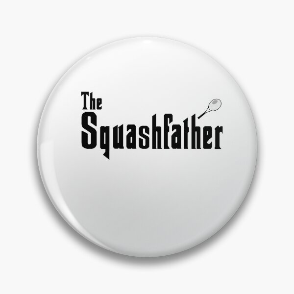 Item preview, The Squashfather squash player Squash Court black font designed and sold by dJ-Design.