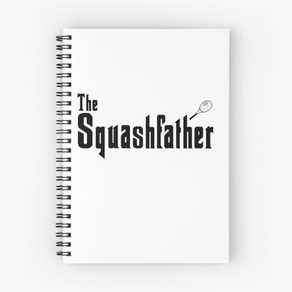 Item preview, The Squashfather squash player Squash Court black font designed and sold by dJ-Design.